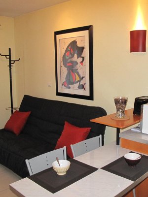 Studio meublé de standing : 20 m² environ à louer sur Valenciennes