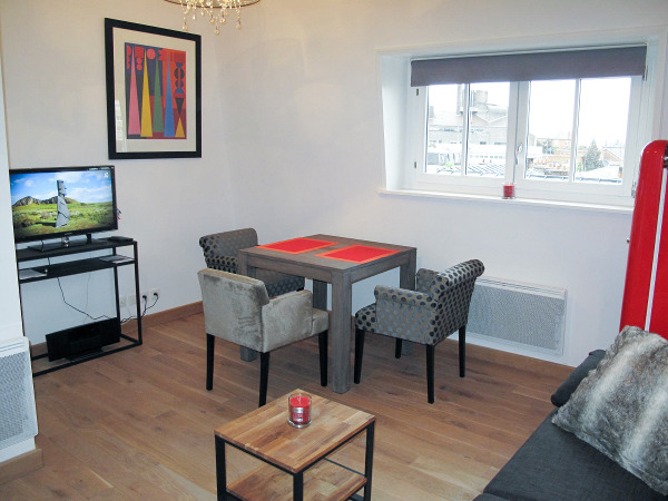 Furnished studio apartment 24 sqm rental Valenciennes