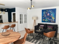 1 bedroom furnished apartment 53.5 sqm + terrace + garage for rent Valenciennes
